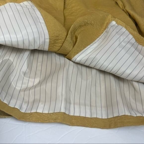 JH Collectibles Metallic Gold Party Event Date Night Jacket NWOT Size L - Picture 8 of 13